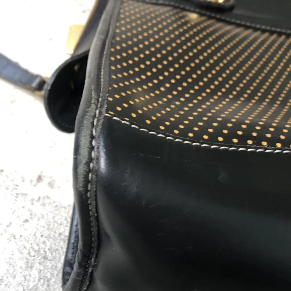 Dooney & Bourke Perforated polkadot bag